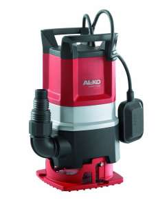 AL-KO Twin 11000 Premium Kombi Tauchpumpe, rot und schwarz, mit Schwimmschalter - Unterwasser-Pumpen