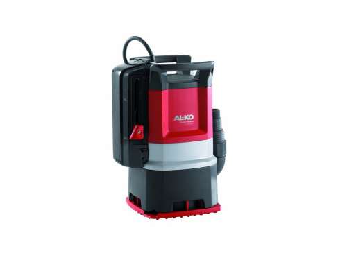 AL-KO Twin 14000 Premium Kombi Tauchpumpe, rot und schwarz, mit Griff
