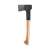 Fiskars Norden N10 camping axe with black blade and wooden handle