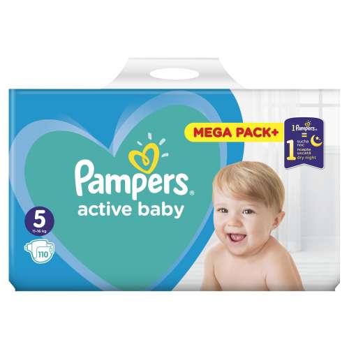 Scutece Pampers Active Baby Mega Pack 11-16kg Junior 5 (110buc) 31533988