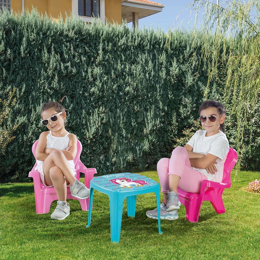 Unicorn Table and Chair Set