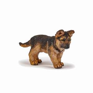 Papo German Shepherd Puppy Figurine, realistic toy for kids - Papo Figure