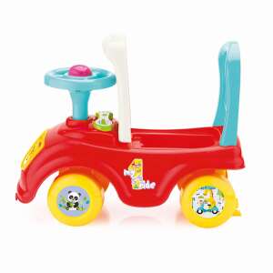 Red and yellow ride-on toy car with a tiger face on the front, for toddlers - Baby Walker