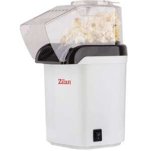 Zilan ZLN8044 stroj na popcorn, biely, 1200W, cirkulácia horúceho vzduchu, kapacita 2L, bez BPA - Stroje na výrobu pukancov
