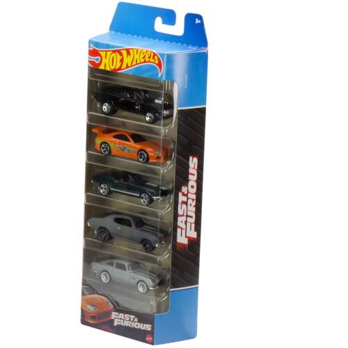 5 DB HOT WHEELS FAST&FURIOUS AUTÓ KÉSZLET Pepita.hu