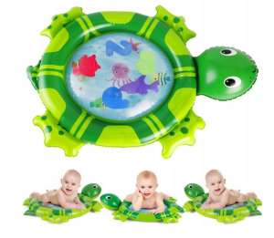 Aga vízzel tölthető Hasalómatrac 66x50cm - Teknős #zöld