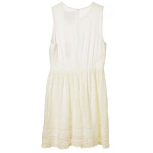 Superdry rochie albă fără mâneci din dantelă pentru femei – M 126940681 - Superdry