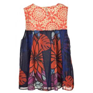 Desigual Virágos Női Blúz - Ujjatlan 135854876 - Desigual