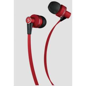 Sencor SEP 300 red in-ear headphones with microphone - Sencor