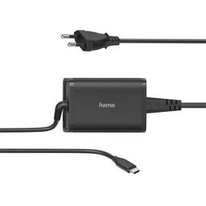 Ładowarka Hama 200006 USB-C Power Delivery, czarna - Karta sieciowa