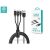 Devia ST337086 black 3in1 data and charging cable 57654223