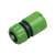 Grüner 1/2 Zoll Schnellverschluss-Schlauchverbinder mit Absperrventil