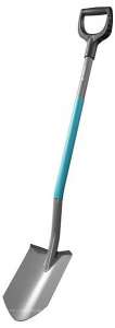 Gardena ClassicLine pointed shovel, blue handle, gardening tool - Shovel