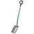 Gardena ClassicLine rounded shovel, blue and grey, ergonomic handle