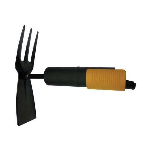 Fiskars QuikFit™ Gartengerät, Gabel- und Hackenkopf, für die Verwendung mit QuikFit™ Griffen