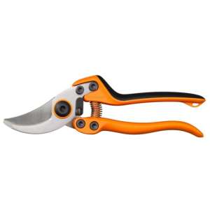 Професионални големи ножици за рязане Fiskars Pro, оранжеви и черни дръжки, сребърни остриета - Fiskars