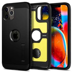 Spigen Tough Armor case for iPhone 12 and 12 Pro, black - Phone Case