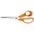 Fiskars 21 cm universal garden shears, orange handles, stainless steel blades