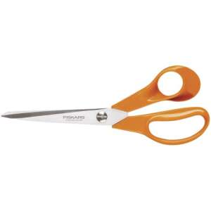Fiskars 21 cm Universal Garden Shears, orange handles, stainless steel blades - Fiskars