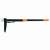 Fiskars Solid™ Weed Puller, black and orange, with a long handle and a three-pronged head