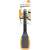 Fiskars Functional Form spatula with silicone edge, black and orange, on packaging