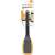 Fiskars Functional Form spatula with silicone edge, black and orange, on packaging