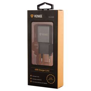 Yenkee YAC 2013BK USB-Netzladegerät 2,4A schwarz (YAC2013BK) 57661922 Ladegeräte, Ladekabel und andere Kabel