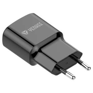 Ładowarka USB Yenkee YAC 2013BK, czarna - Ładowarka, kabel ładowarki i inne kable
