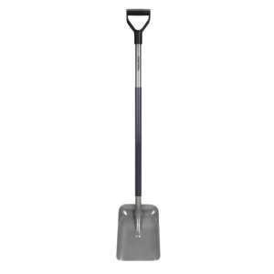 Fiskars Ergonomic Garden Shovel, silver shovel with black handle - Shovel
