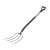 Fiskars Ergonomic™ Compost Fork, garden tool for moving and turning compost