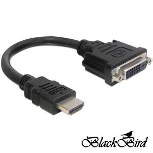 BlackBird HDMI-A apa -> DVI 24+5 anya átalakító kábel 20cm 57662431 