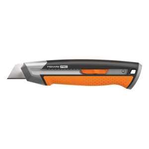 Fiskars Pro CarbonMax Snap-off pengekés, visszahúzható penge, ergonomikus markolat, beépített penge tároló - Tapétavágó