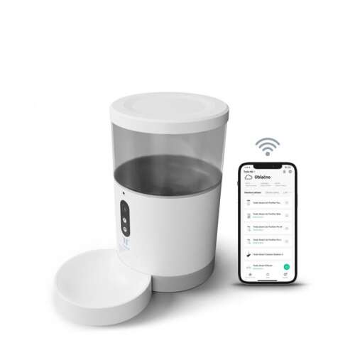 TESLA smart kŕmidlo pre domáce zvieratá s funkciou fotoaparátu a videa