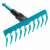 Gardena Combisystem rake head, blue, 10 tines, for small areas