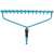 Gardena Combisystem rake head, blue, 14 tines, 36 cm working width