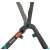 Gardena EnergyCut hedge shears, close-up of the handle and blade mechanism