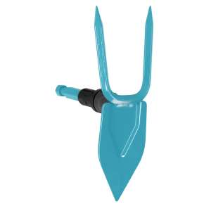 Gardena Combisystem heart-shaped garden hoe, blue, without handle - Hand Garden Tool