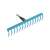 Gardena Combisystem rake, blue, 14 teeth, 36cm working width