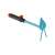 Gardena Combisystem heart-shaped hoe, blue, for loosening and aerating soil, weeding