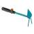 Gardena Combisystem heart-shaped hoe, blue, for loosening and aerating soil, weeding