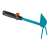 Gardena Combisystem heart-shaped hoe, blue, for loosening and aerating soil, weeding