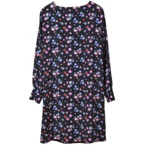 Tom Tailor dark blue floral women's dress – 38 128374073 - Tom Tailor