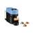 DeLonghi ENV90.A Vertuo Pop Nespresso capsule coffee machine, blue, with capsules