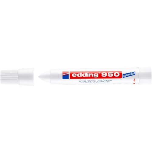 EDDING Marker, 10 mm, conic, EDDING 950, alb 47543719
