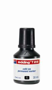 EDDING Utántöltő alkoholos markerhez, EDDING "T25", fekete 31537662 