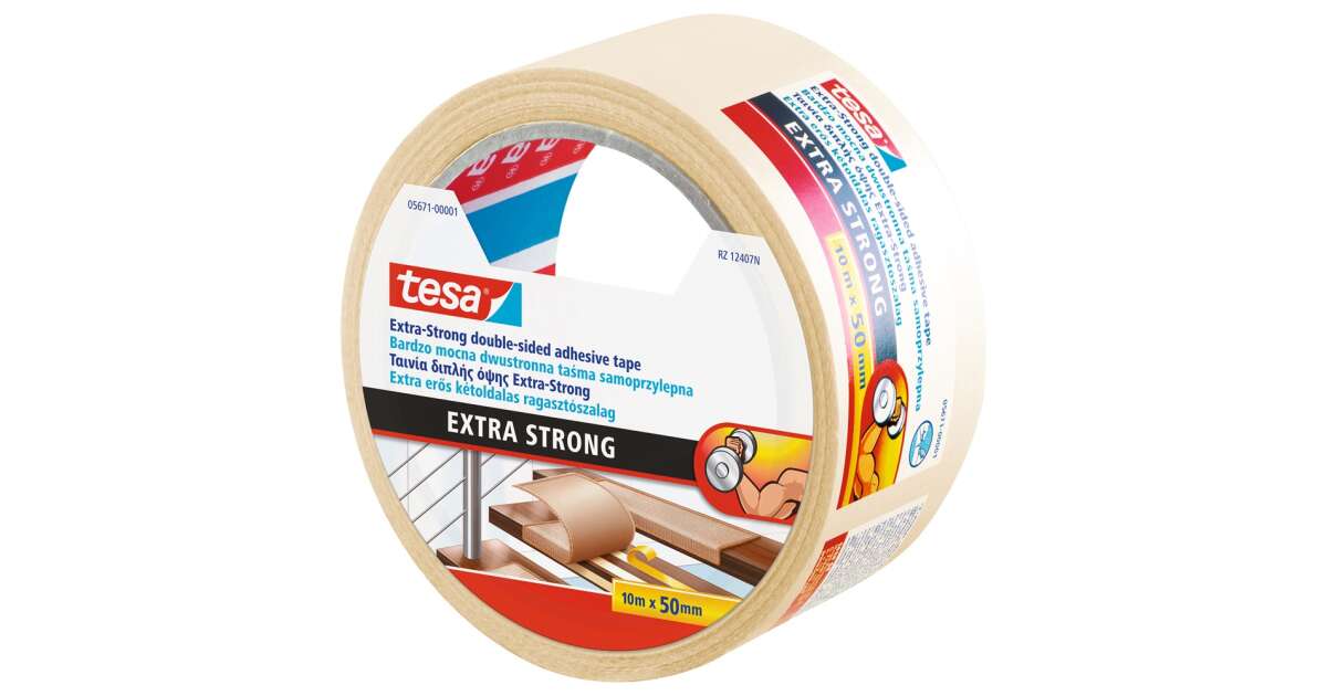 Tesa Verpackungsband Strong, 50 mm x 66 m 