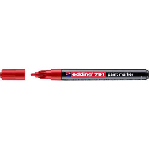 EDDING 791 Lackmarker, rot, 1-2 mm