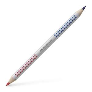 Creion colorat cu două capete FABER-CASTELL Jumbo Grip, roșu și albastru - Faber-Castell Creioane colorate