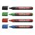 Edding 300 Permanent Markers - Black, Green, Red, Blue