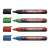 Edding 300 Permanent Markers - Black, Green, Red, Blue